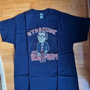 Gildan Syracuse Jim Boeheim Graphic Tee - Navy